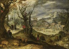 Winter Landscape, 1615-1650. Creator: Unknown.
