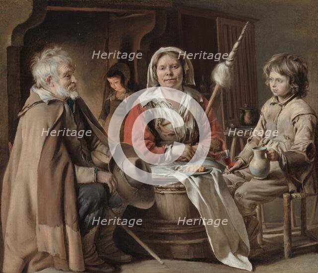 Peasant Interior, c. 1645. Creator: Louis Le Nain.