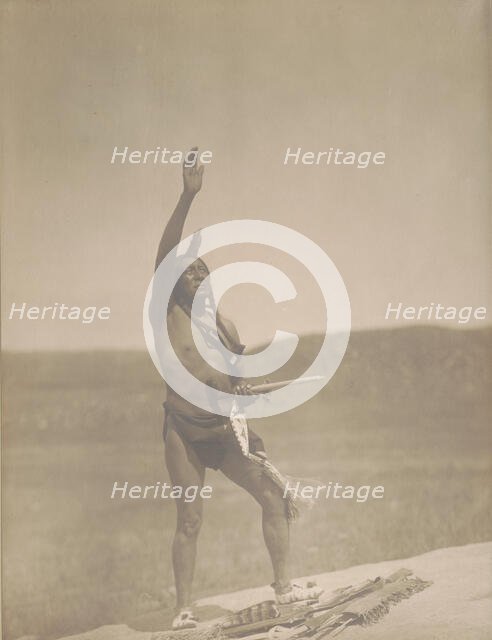 Invocation-Sioux, c1907. Creator: Edward Sheriff Curtis.