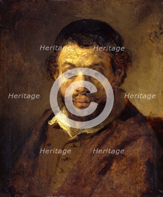 Portrait of a Young Jew. Artist: Rembrandt van Rhijn (1606-1669)