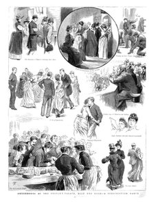 ''Amusements at the People's Palace, Mile End Road--A Subscription Dance', 1890. Creator: Unknown.