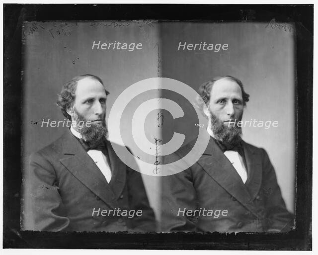 Nathaniel Cobb Deering of Iowa, 1865-1880. Creator: Unknown.