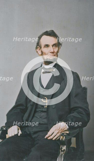 Abraham Lincoln, February 9, 1864. Creator: Anthony Berger.