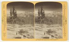 Eastern end of Mount Zion or City of David, 1893. Creator: Henry Hamilton Bennett.