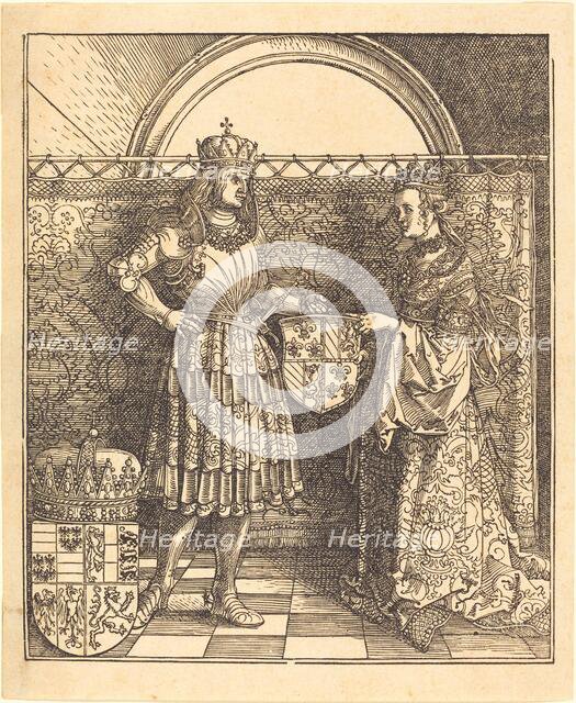 The Betrothal of Maximilian with Mary of Burgundy, 1515. Creator: Albrecht Durer.