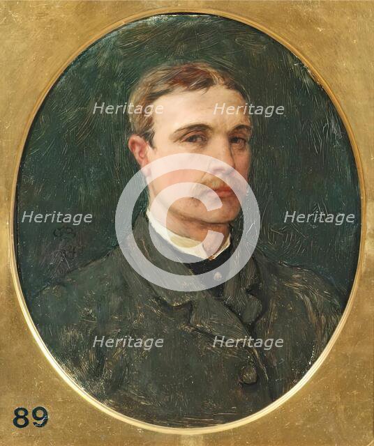 George Henry Boughton, Self Portrait, 1884. Creator: George Henry Boughton.