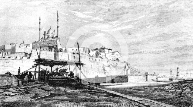 'Citadel of Cairo, Egypt', 1880. Artist: Unknown