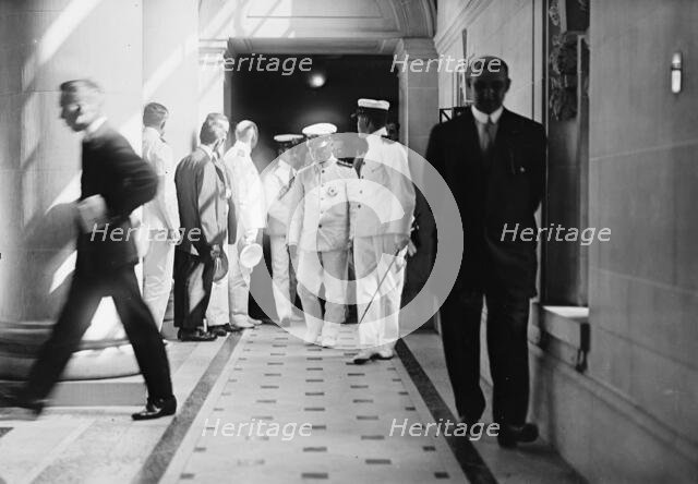 Admiral Togo at the U.S. Naval Academy, Annapolis, Maryland, 1911. Creator: Harris & Ewing.