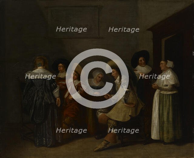 A merry company, 1632. Creator: Dirck Hals.