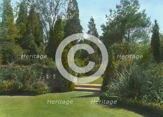 "Welwyn," Harold Irving Pratt house, 100 Crescent Beach Road, Glen Cove, New York, c1914. Creator: Frances Benjamin Johnston.