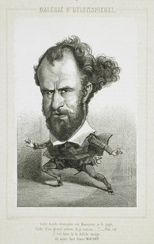 Wicart, 1856. Creator: Félicien Rops.