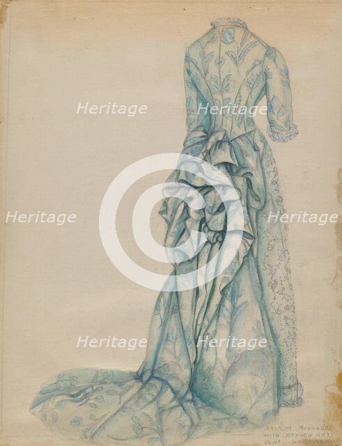 Dress, c. 1936. Creator: Fanchon Larzelere.