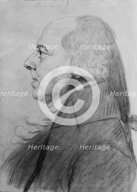 John Adams, 1800-1801. Creator: Charles Balthazar Julien Févret de Saint-Mémin.