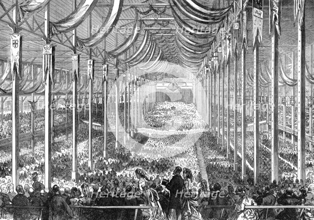 The World's Peace Jubilee and International Musical Festival at Boston, 1872. Creator: Unknown.