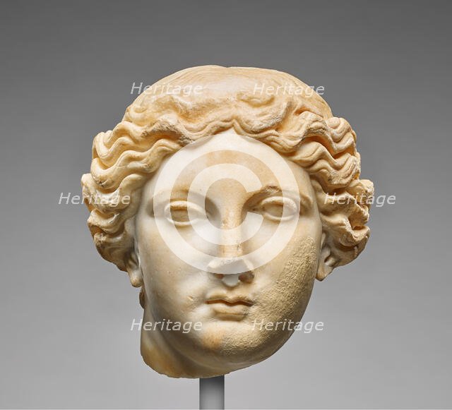 Head of a Muse, 1st century A.D. Creator: Unknown.