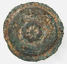 Flat Circular Ornament, Frankish (?), 6th-7th century (?). Creator: Unknown.