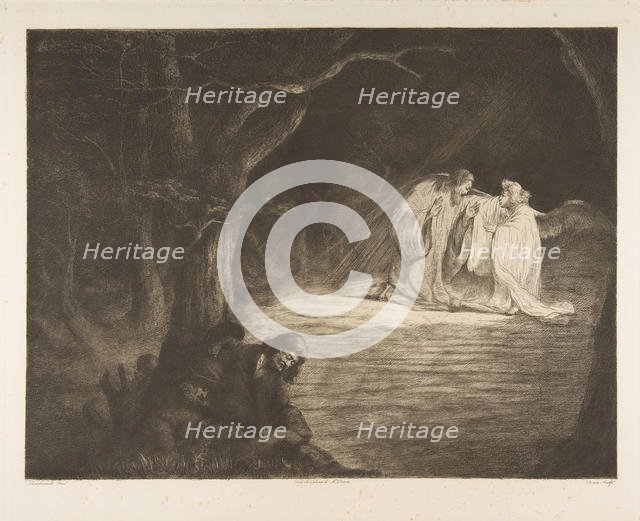 Christ on the Mount of Olives, late 18th-early 19th century. Creator: Vivant Denon.