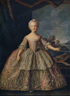 'Isabella de Bourbon, Infanta of Parma', 1747 (c1927). Artist: Jean-Marc Nattier.