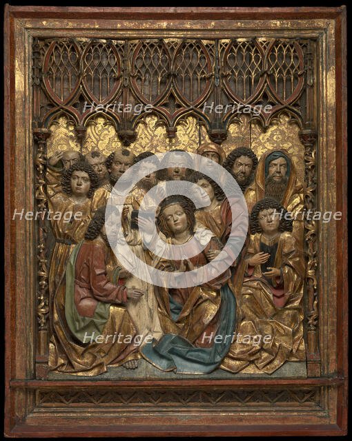 The Death of the Virgin, 1486/90. Creator: Hans Klocker.