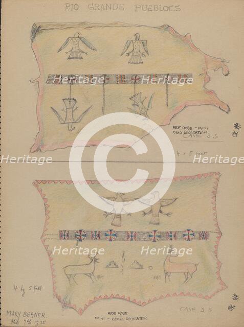 Hide Robes, 1935. Creator: Mary Berner.