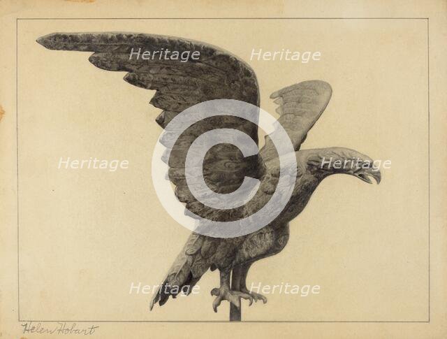 Weather Vane Finial, c. 1937. Creator: Helen Hobart.