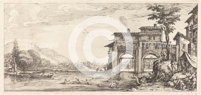 The Bathers, probably c. 1630. Creator: Jacques Callot.