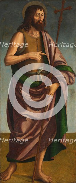 John the Baptist, c1490. Creator: Antoniazzo Romano.