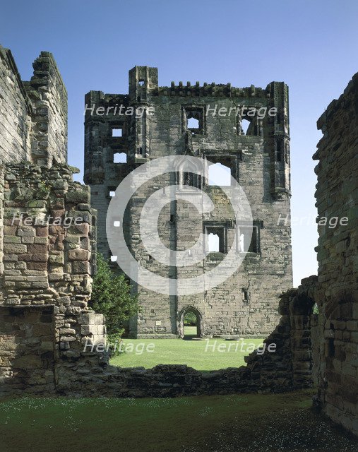 Hasting's Tower from the Solar, Ashby de la Zouch Castle, Leicestershire, 1993. Artist: Unknown