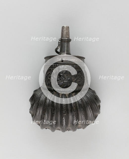 Powder Flask, Italy, 1570/80. Creator: Unknown.