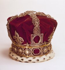 Queen Victoria's Imperial State Crown. Artist: Unknown