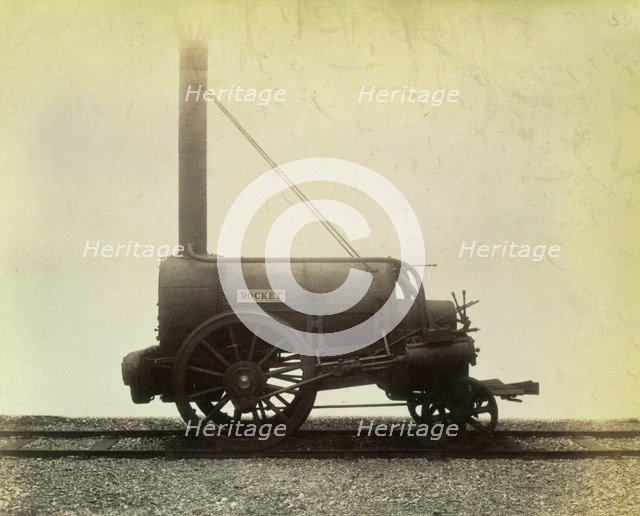 The 'Rocket', locomotive designed by George Stephenson in 1829, c1905. Artist: Unknown