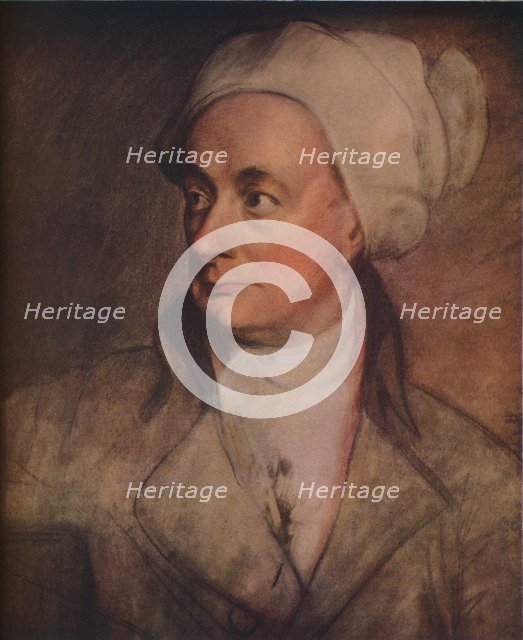 'William Cowper', 1792. Artist: George Romney.