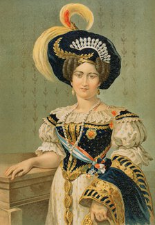 Maria Francisca of Braganza (1800-1834), Portuguese infanta of the House of Braganza..., 1889. Creator: Unknown.