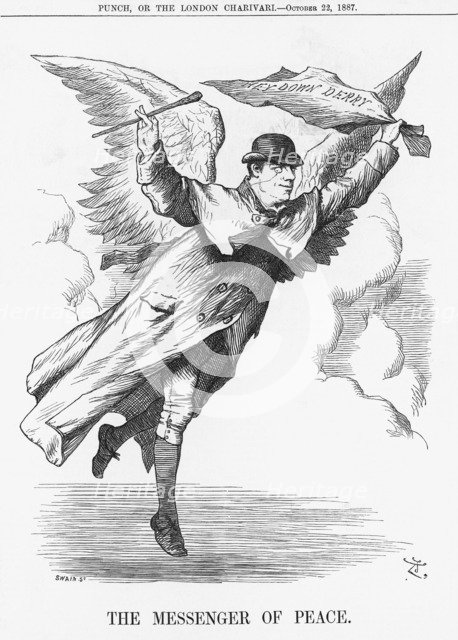 'The Messenger of Peace', 1887. Artist: Joseph Swain