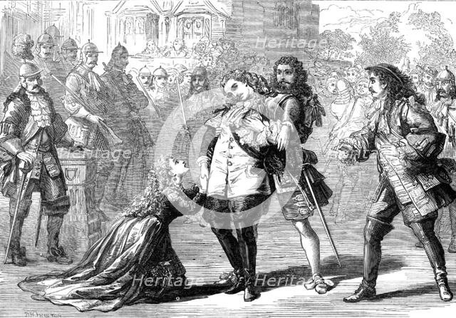 Scene from "Amos Clark", at the Queen's Theatre, 1872. Creator: Unknown.