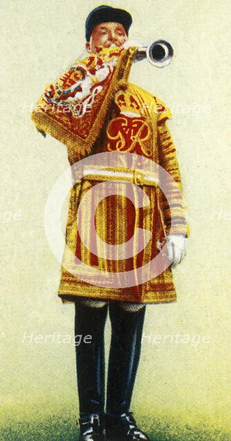 'State Trumpeter Household Cavalry', 1937. Creator: Unknown.