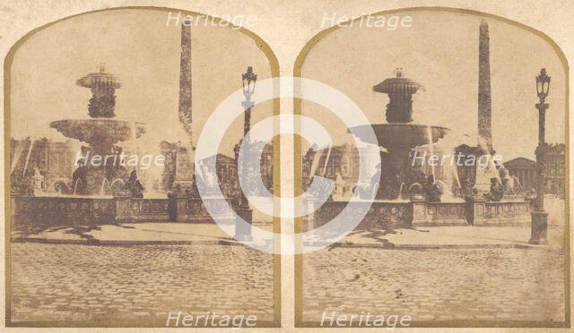 [Group of 17 Early Calotype Stereograph Views], 1840s-50s., 1840s-50s. Creator: Unknown.