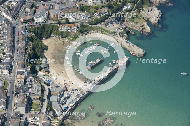 Newquay Harbour, Cornwall, 2016. Creator: Damian Grady.