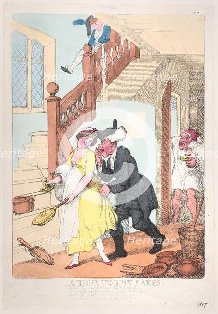 A Tour to the Lakes, October 1807., October 1807. Creator: Thomas Rowlandson.