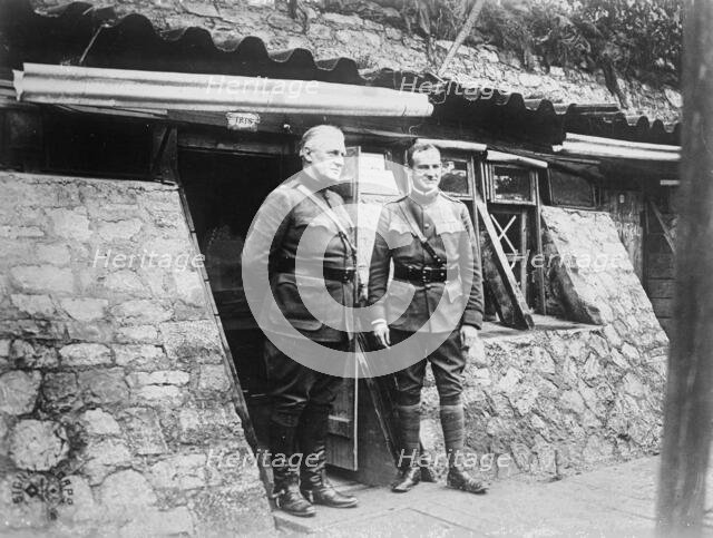 Brig. Gen. Frank E. Bamford & Col. D.K. Major, 25 Oct 1918. Creator: Bain News Service.