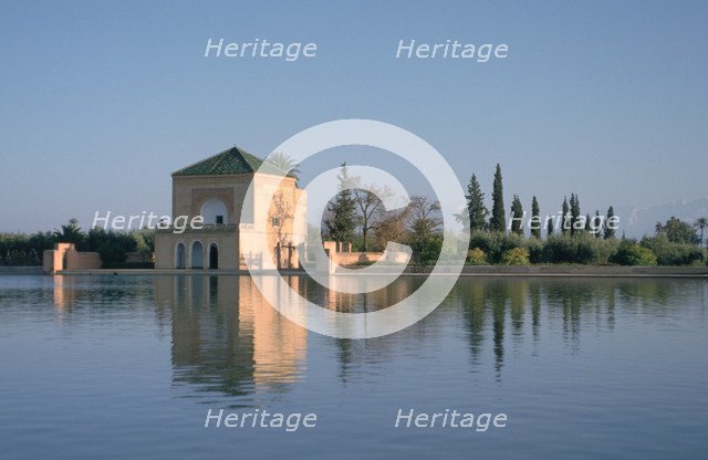 Menara Gardens, Marakesh, Morocco. 