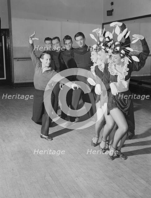 Portrait of Lee Sherman, Radio City Music Hall, New York, N.Y., ca. June 1947. Creator: William Paul Gottlieb.