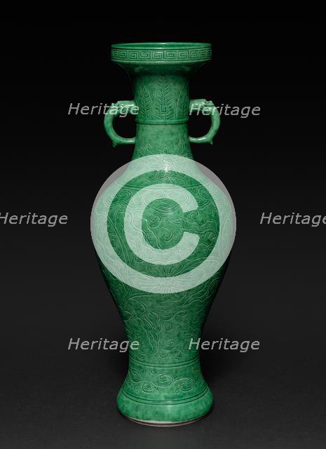 Vase, 1662-1722. Creator: Unknown.