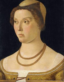 Portrait of a Woman, 1450-1470. Creator: Circle of Giovanni Bellini.