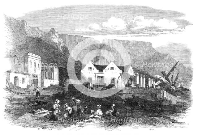 An old Dutch house at Cape Town, South Africa, 1864. Creator: G. F. A.