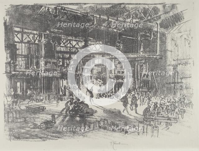 The Presses, 1916. Creator: Joseph Pennell.