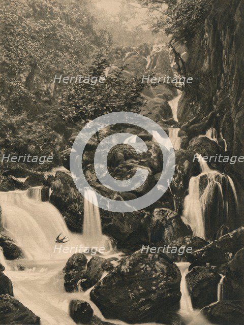 'The Falls of Lodore', 1902. Artist: Unknown.