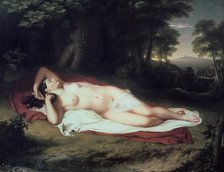 'Ariadne Asleep on the Island of Naxos', 1809-1814. Artist: John Vanderlyn