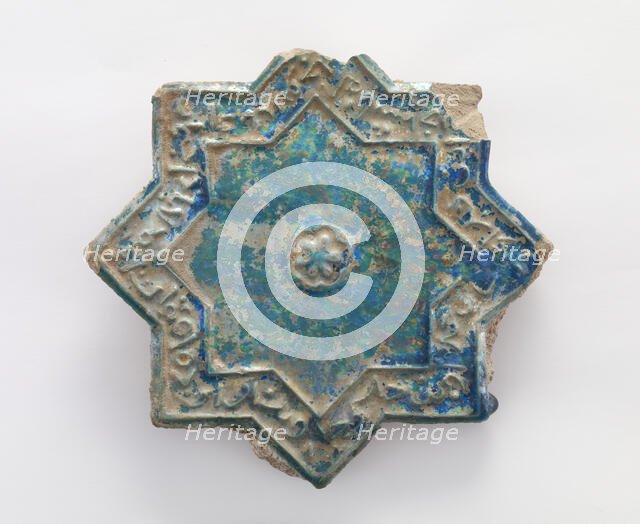 Wall tile, 12th-13th century. Creator: Unknown.