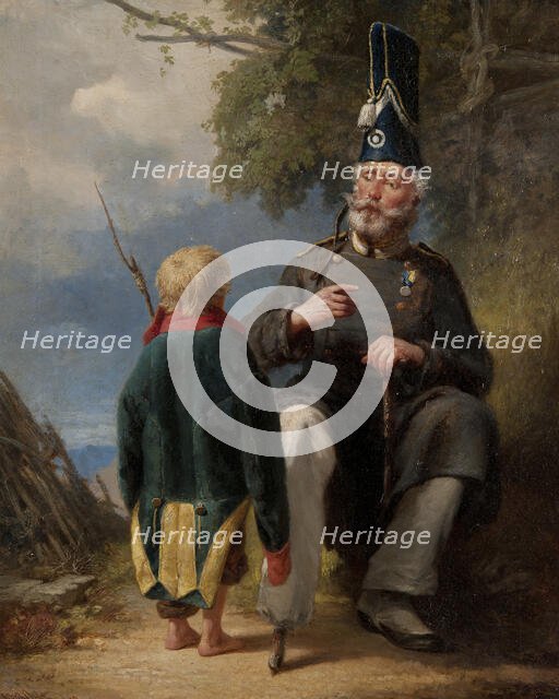 Soldier memories, 1860. Creator: Johan Christoffer Boklund.